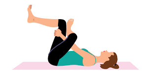 Supine Figure 4 Stretch